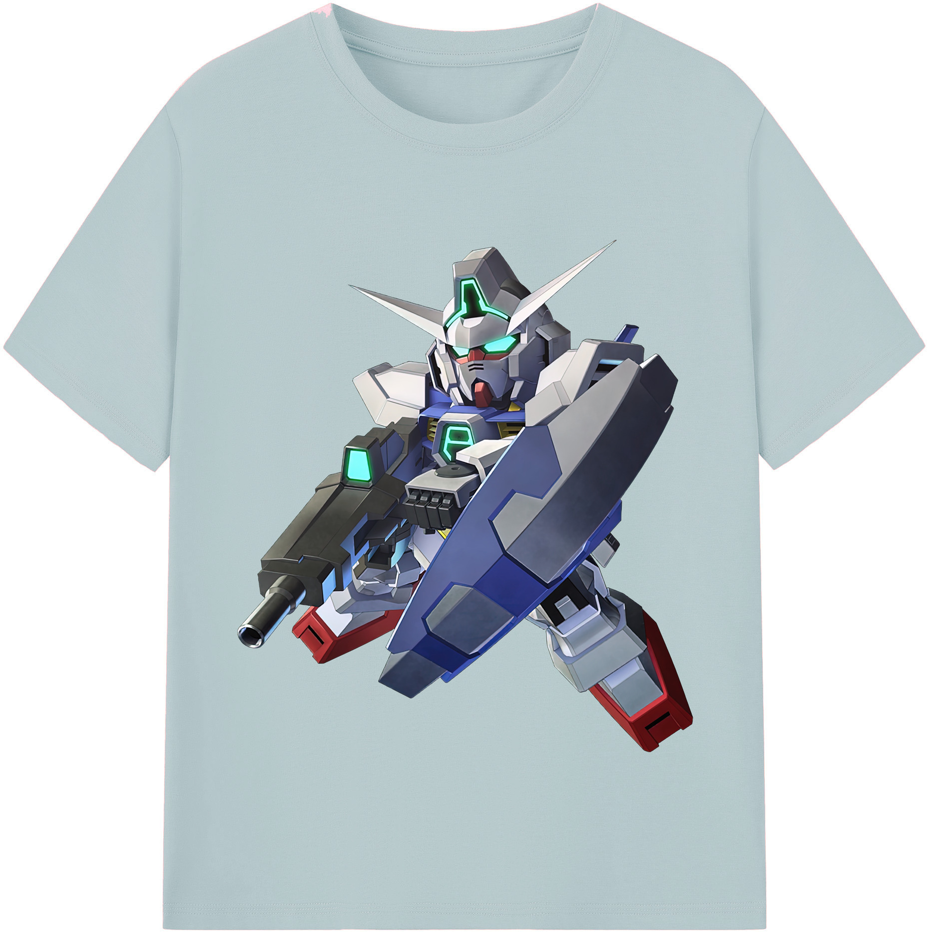 （画像用） 機動戦士ガンダム Mobile Suit Gundam 綿100％半袖Tシャツ（フロントプリント）